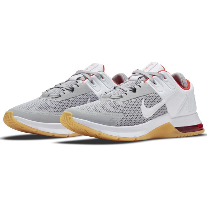 Nike Air Max Alpha Trainer 4 Light Smoke Grey White Sneakers Freizeitschuhe CW3396-006