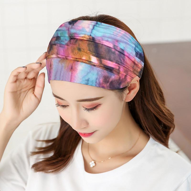 Fitness Equipment Yoga Hair Band Jogging Sweat Absorbing Band Silicone Anti- Slip Anti- Sweat Headband Sports Headband