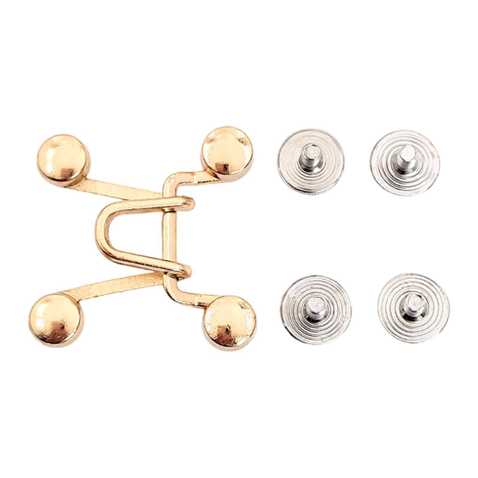 

Утяжелитель талии Брюки Пуговицы на талии Сплав Утяжка талии для юбки Брюки Джинсы Регулируемый зажим для талии Аксессуары для одежды 2