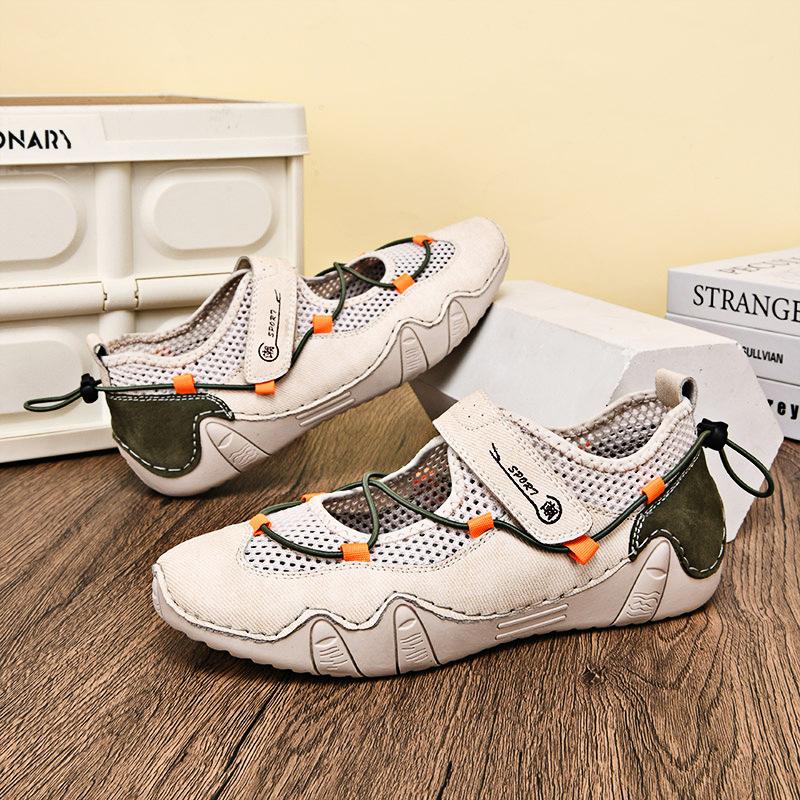 2025 Mom Shoes Mary Jane Sandals Women's 2025 Women's Shoes Outdoor Casual Shoes Summer Breathable Mesh Shoes