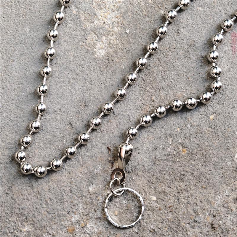 New Trendy Men's Beaded Pant Chain - Simple Retro Style Accessory