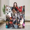 Anuel AA Rhlm 2 Album  Blanket Quality Soft Warm  Throw Blanket Autumn Travel Office Home Decor Funny Bedspread