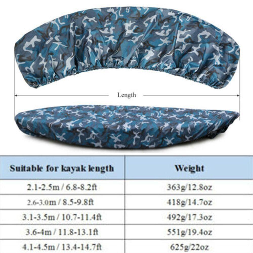Outdoor Sports Canoe Solar Resistant Dust Cover Kayak Storage Cover Boat Cover Kayaking Accessories