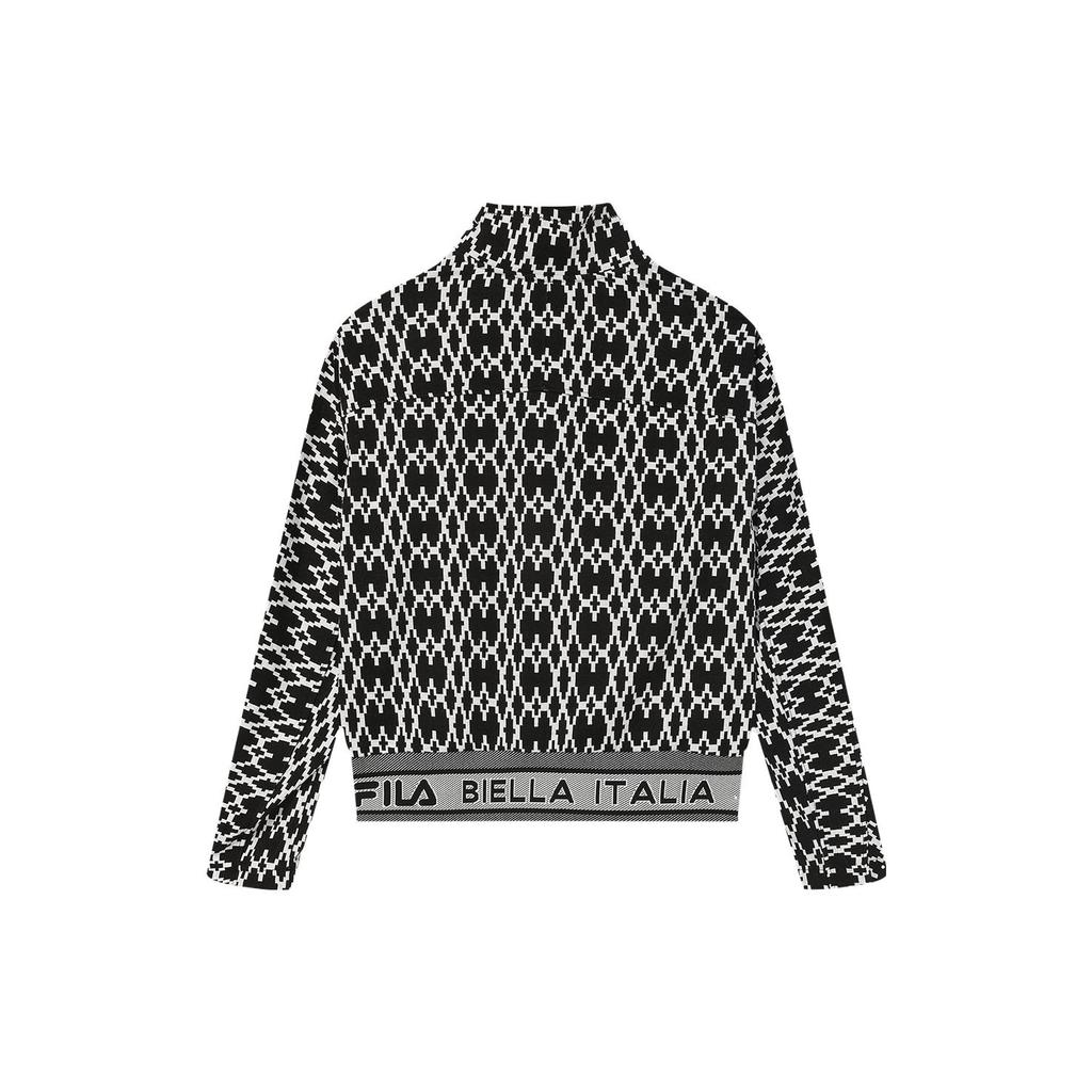 New FILA Jackets Women's Jet Black F11W344505F-BK