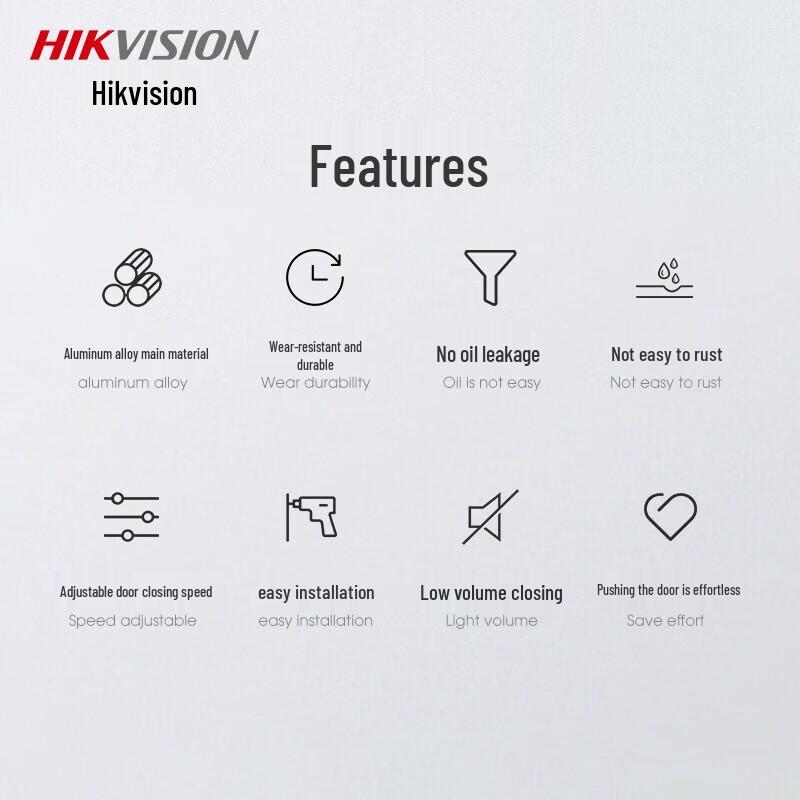 HIKVISION DS-K7PC91-PUSH Push-Arm Automatic Door Opener