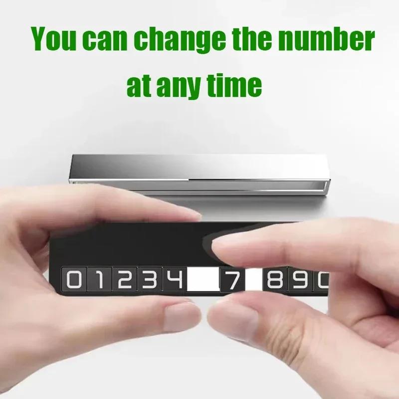 Leuchtende Nummern-Parkscheibe für das Auto-Interieur für Lexus IS200 IS250 GX470 CT200H ES RX300 RX330 NX300 IS NX GS RX350