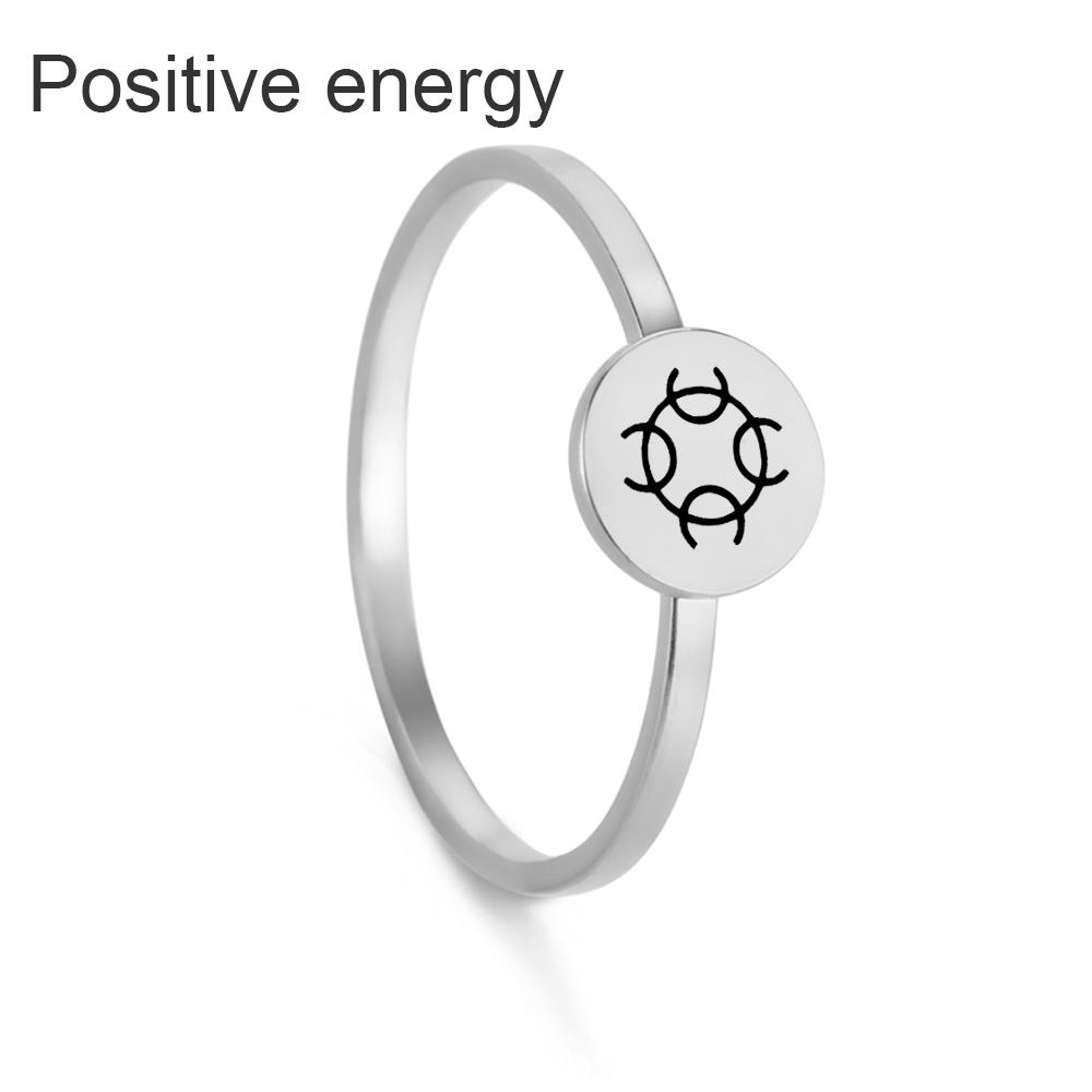 Dawapara Vintage Odin Symbol Ring Tribal Ancient Symbols Runes Wiccan Protection Amulet Finger Rings Stainless Steel Jewelry