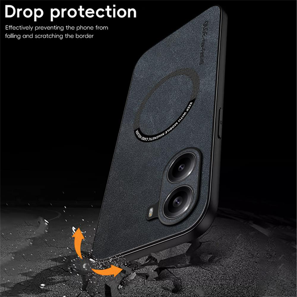 WANLONFENG YBP Series For Xiaomi Poco X7 Pro 5G Magnetic Case with Tempered Glass Film PU Leather+TPU Phone Cover Precise Cutouts