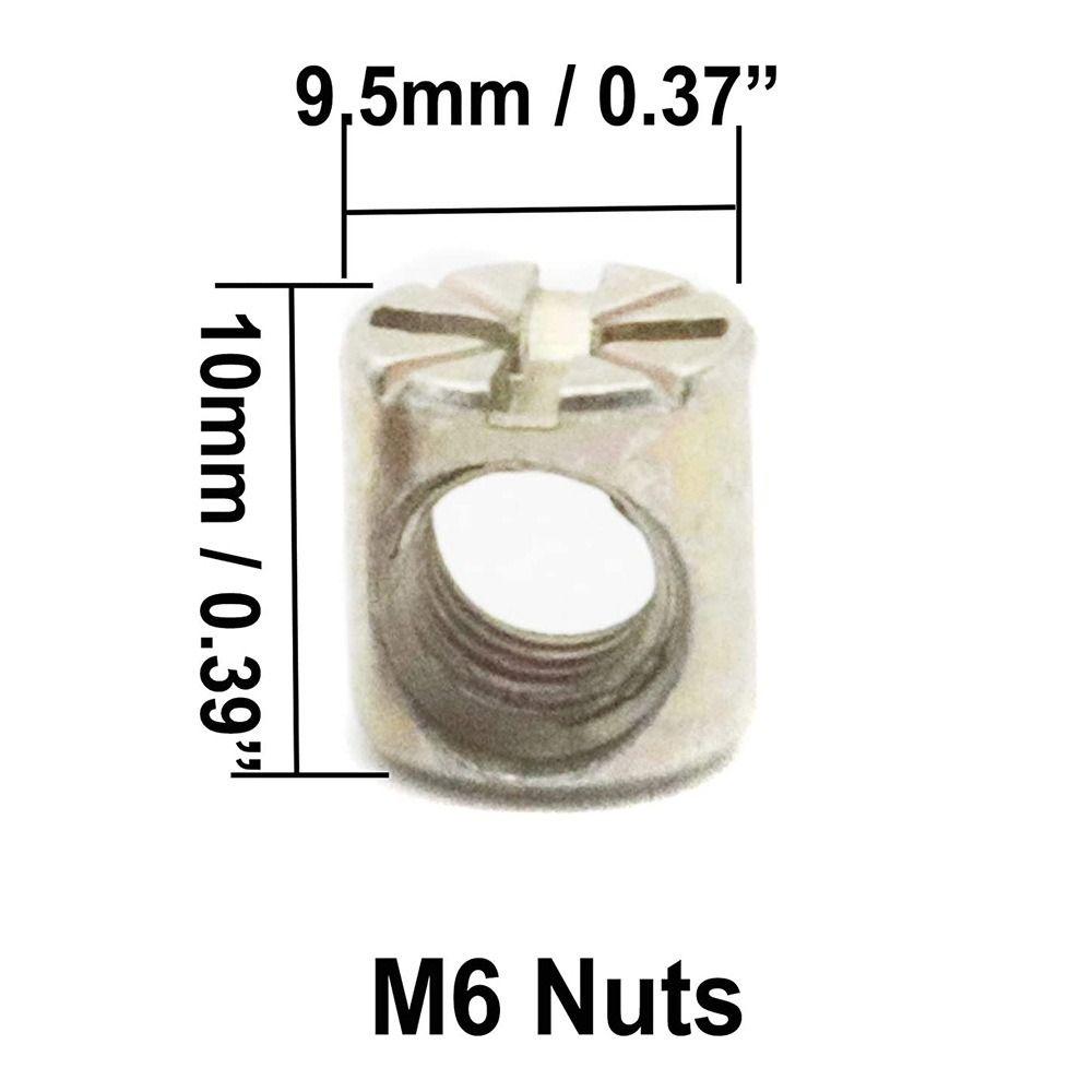 50 adet Altıgen Tahrik Cıvata Somun Kiti Somun ve Cıvata Çeşitleri Setleri Beşik Ranza Mobilya Karyolası