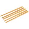 5 Pairs Chinese Style Wooden Chopsticks Set Safe Handcrafted Tableware Gift for Family FriendsYellow Sandal