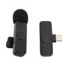 Wireless Lavalier Microphone Noise Cancelling 360 degrees  Sound 20m Range Professional Plug Play Lapel Microphone for