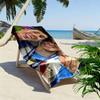 Alvarez & Enzo Print Beach Towel, Large Soft Quick Dry Towel for Beach Camping Swimming