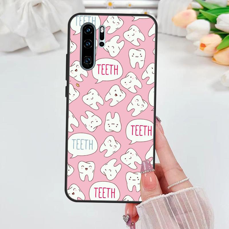 Dentist Dental Tooth Nurse For Huawei Nova Y70 Y72 Y73 Y60 Y90 Y61 Y91 8i 7i 11i 12i 12s 9 10 SE P20 P30 P40 Lite Case