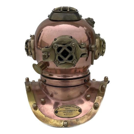 15.24 Cm Copper Scuba Divers Diving Nautical Helmet Maritime Ship's Decorative Item