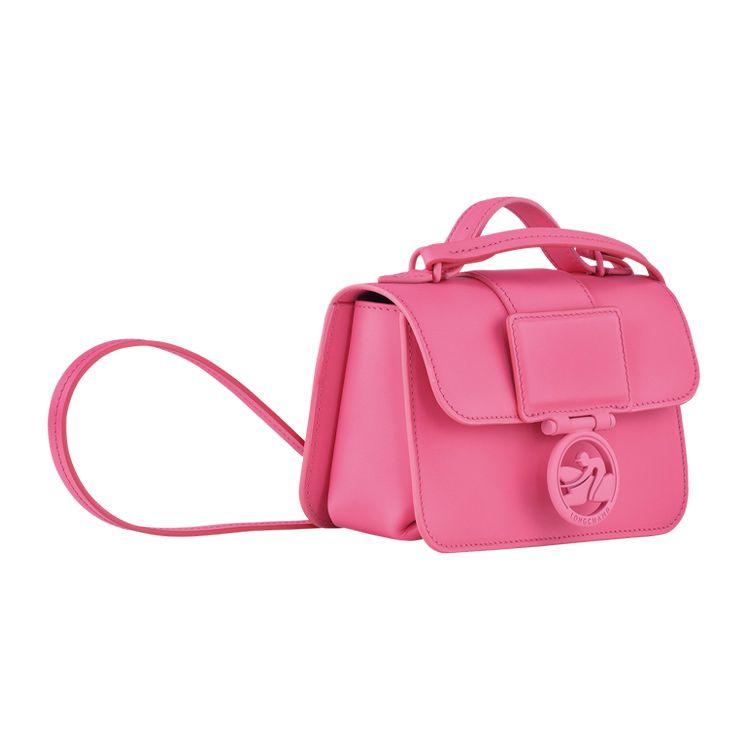 Longchamp Box-Trot 17 Valentines Day Edition Magnetic Flap Closure Mini Handheld Shoulder Crossbody Bag Women bags Purple Red 10180HBWP73