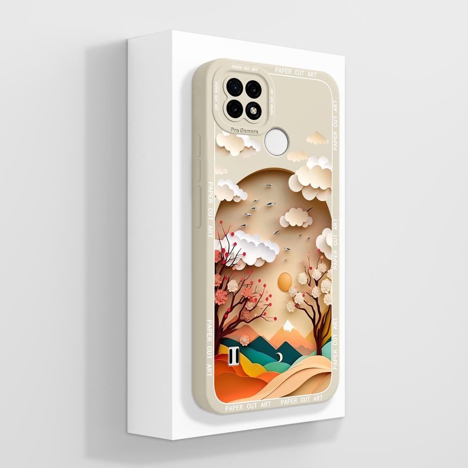 For Realme C21 C21Y C25 C25Y C25S Case Soft Liquid Silicone Phone Housing For Realme C 21 C 25 Anti Drop Artistic Back Covers