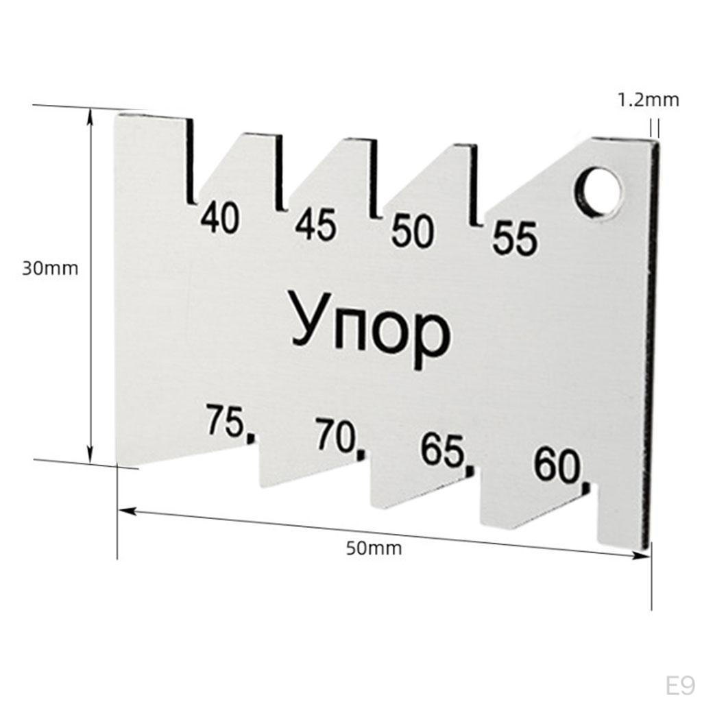 Angle Screw Pitch Thread