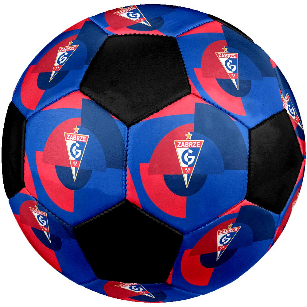 MĂRIME 5 Mingea de Fotbal Górnik Zabrze Colorată Pentru Toate Vârstele Cusută la Mașină PVC Gata de Competiție Durabilă cu Salt Ridicat