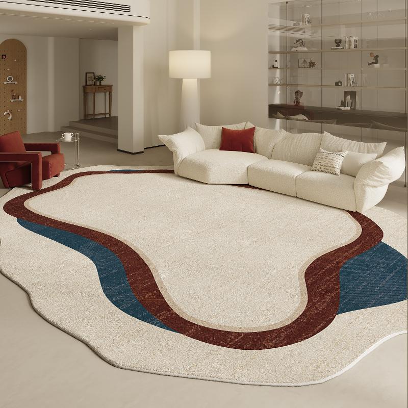 Irregular Shapes Living Room Decoration Carpet Modern Style Rugs for Bedroom Home Thicken Plush Rug Fluffy Soft Lounge Floor Mat