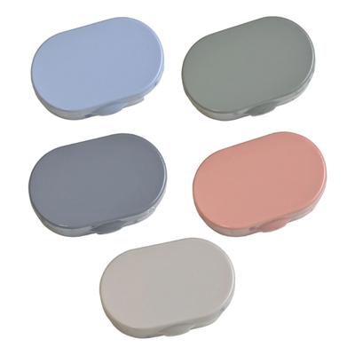 Portable Contact Lenses Case Remover Tool with Cover Travel Easy Carry Plunger Suction Cup Applies Contacts Safely