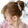 Hair Accessories Hairpins Beautiful Crystal Rhinestone Petal Hair Comb Flower Pin Hair Clip Claws Hairdressing Stylists Headwear