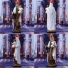 Sacred Virgin Marys Figurine With Infant Resin Virgin Marys Statue Holiday Decors For Home Mantels Desktop Centerpieces