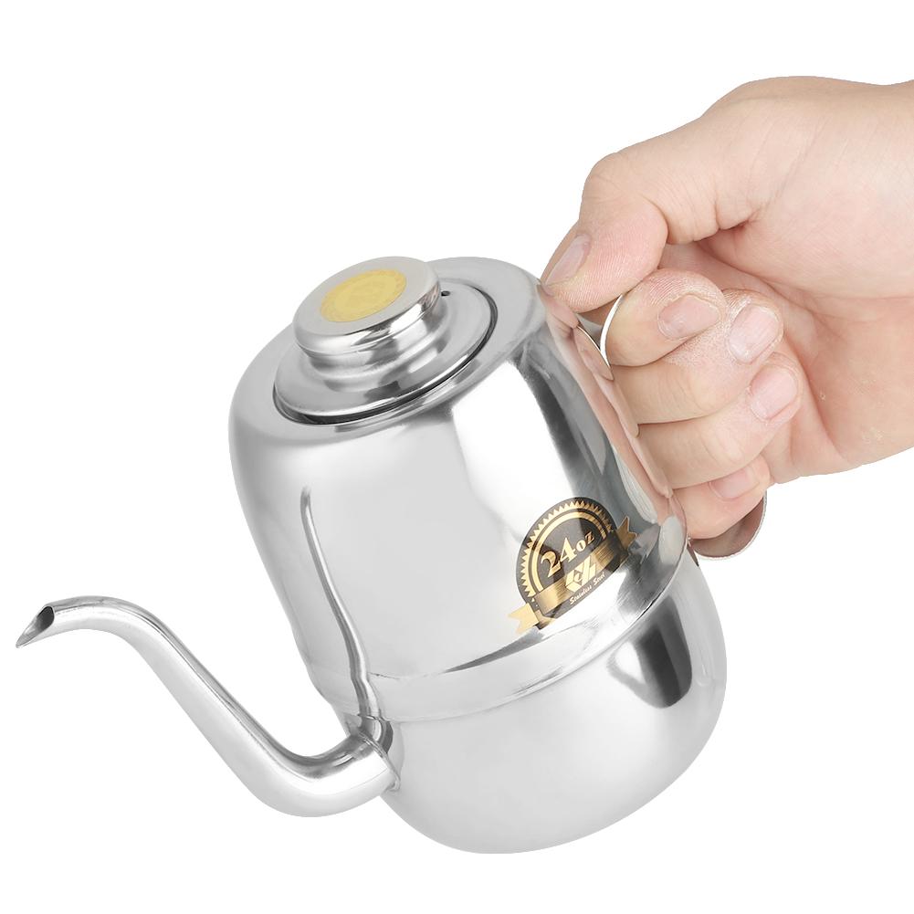 

Stainless Steel Oil Pot Can Vinegar Bottle Seasoning Dispenser for Home Restaurant Kitchen24oz