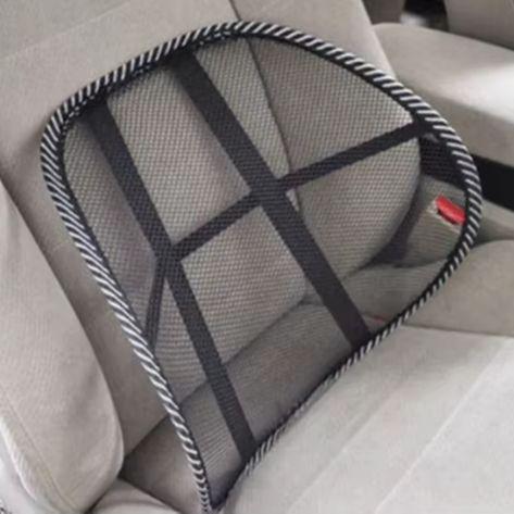 Ventilate Mesh Car Lumbar Back Support Cushion Universal Ergonomic Back Brace Massage Pad for Auto Seat Office Home Chair