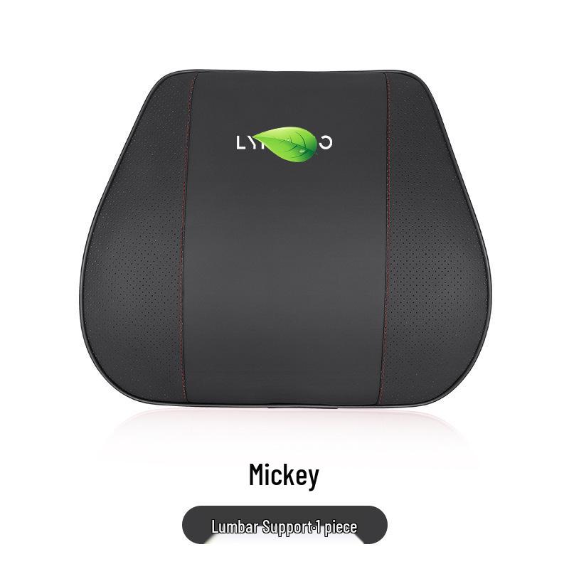 Lynk & Co 01-06 Headrest & Lumbar Memory Foam Pillow for Car/Office