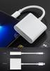 2-in-1 Type-C OTG Adapter Aluminum Alloy TF/SD Card Reader for Mobile Phones & Tablets USB Flash Drive