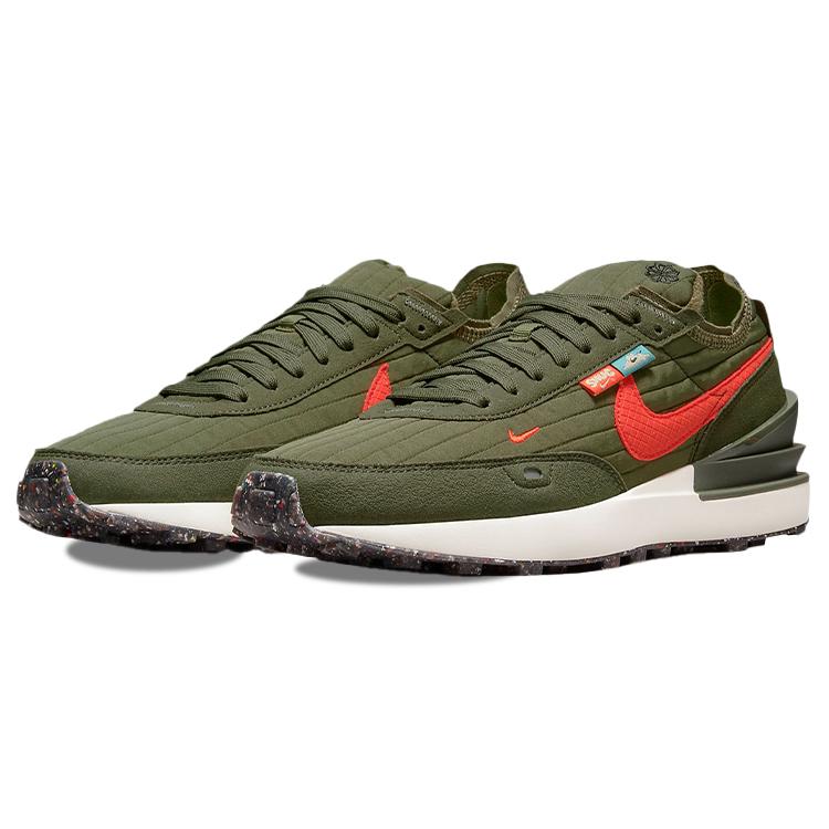 New Nike Waffle One Toasty Olive Green DC8890-200