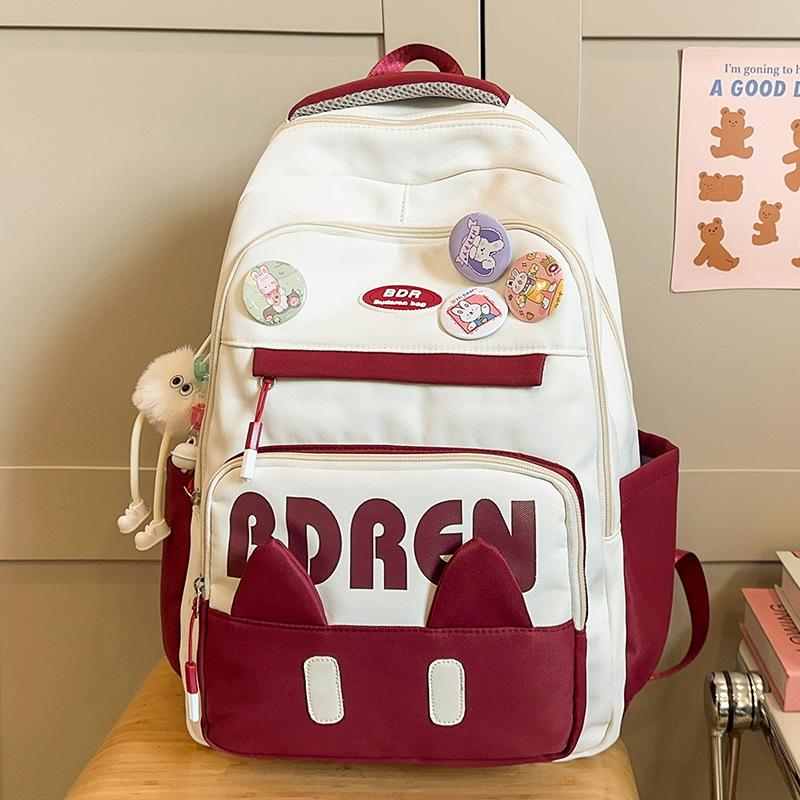Children's Schoolbags Elementary School Girls Junior High School High School College Students Two Piece Backpack