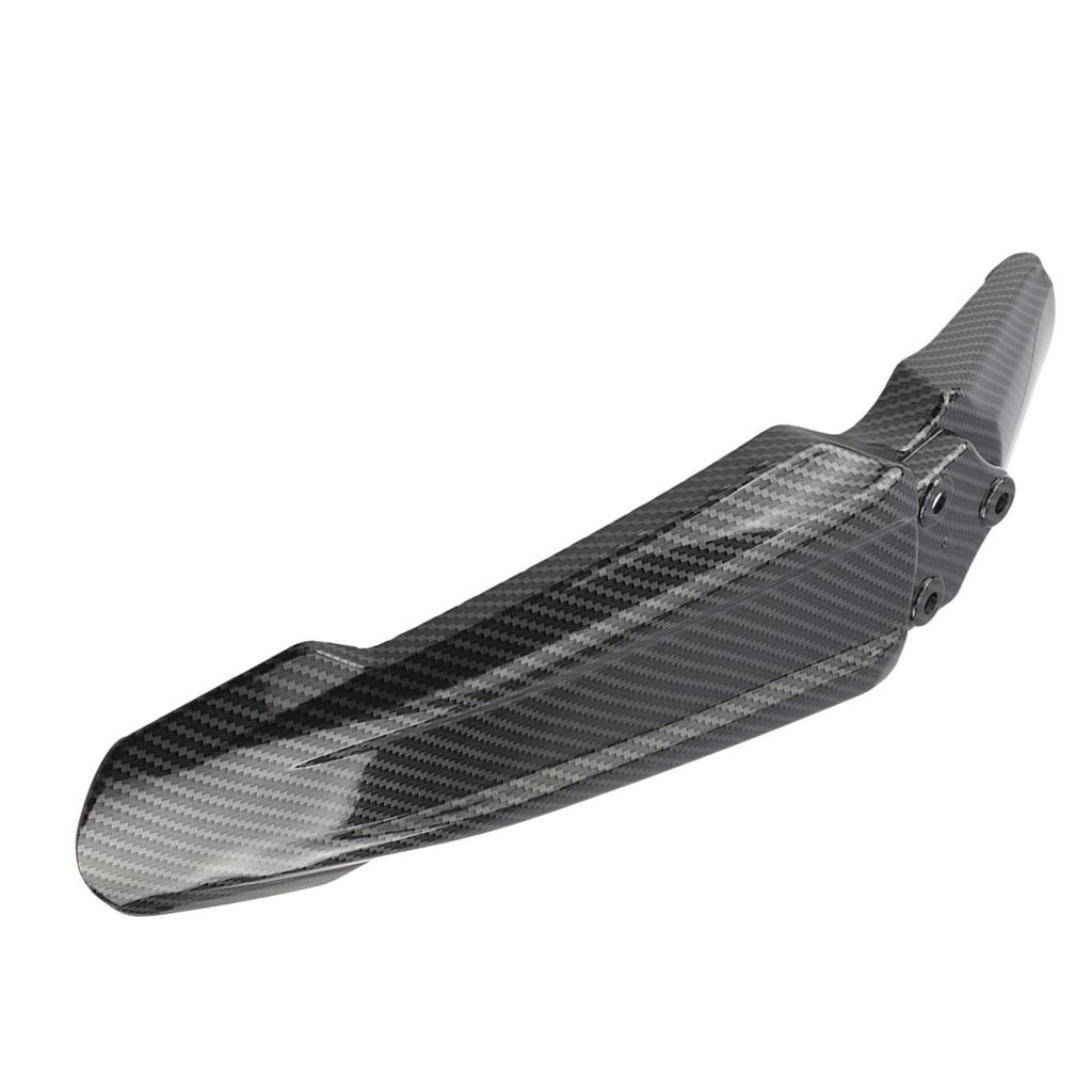 Dirt Bike Front Mud Guard Protective Carbon Fiber Stylish Look Splash Guard for Off Road Bike