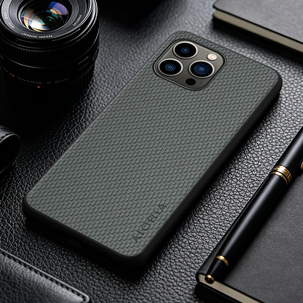 Phone Case: New Fashion Phone Case for iPhone 15 14 13 Pro Max Plus Business Casual Faux Synthetic Leather Phone Cover