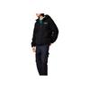 Skechers Sports Lifestyle Series New Style Academy Series Hooded Zipper Thermal Warm Fleece Jacket Unisex Jacket Carbon-Black P424U030-0018