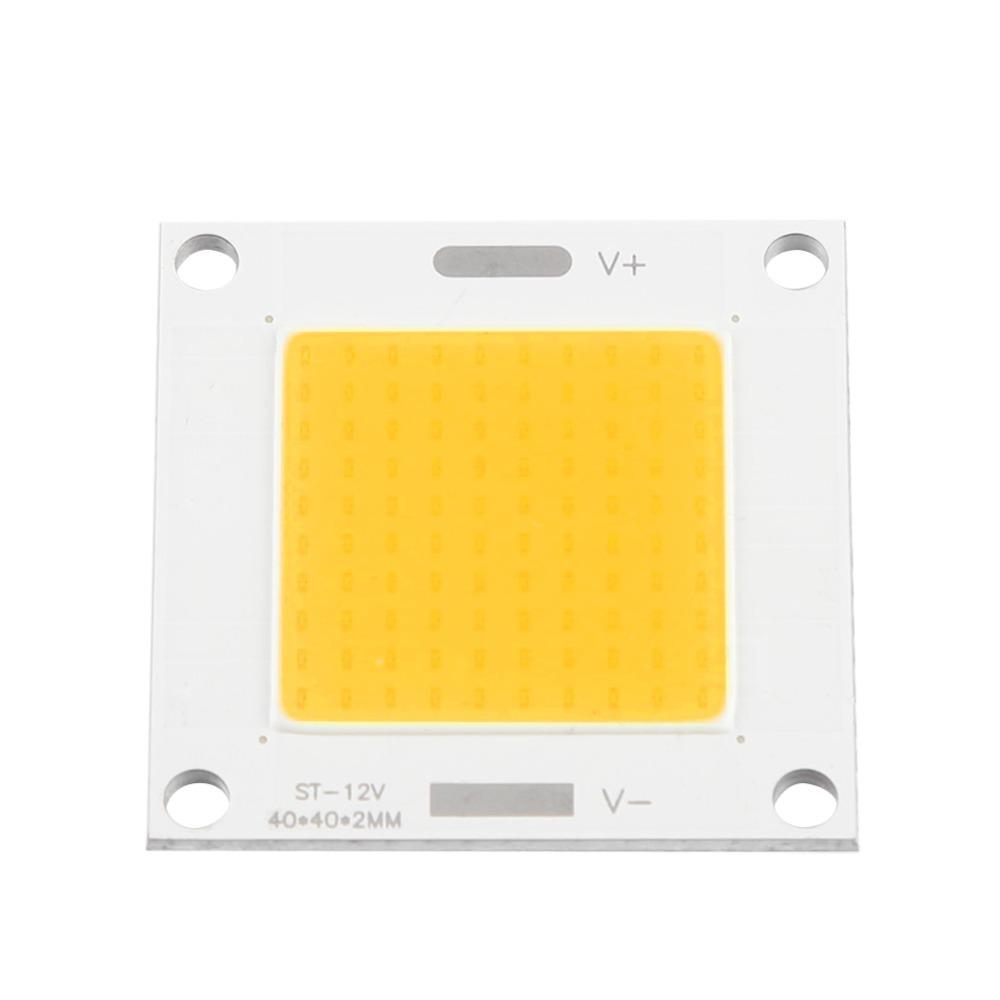 

12-14V LED Bulb Lamp COB LED Light Panel High Power Integrated Chip Light Panel Projector Warm White