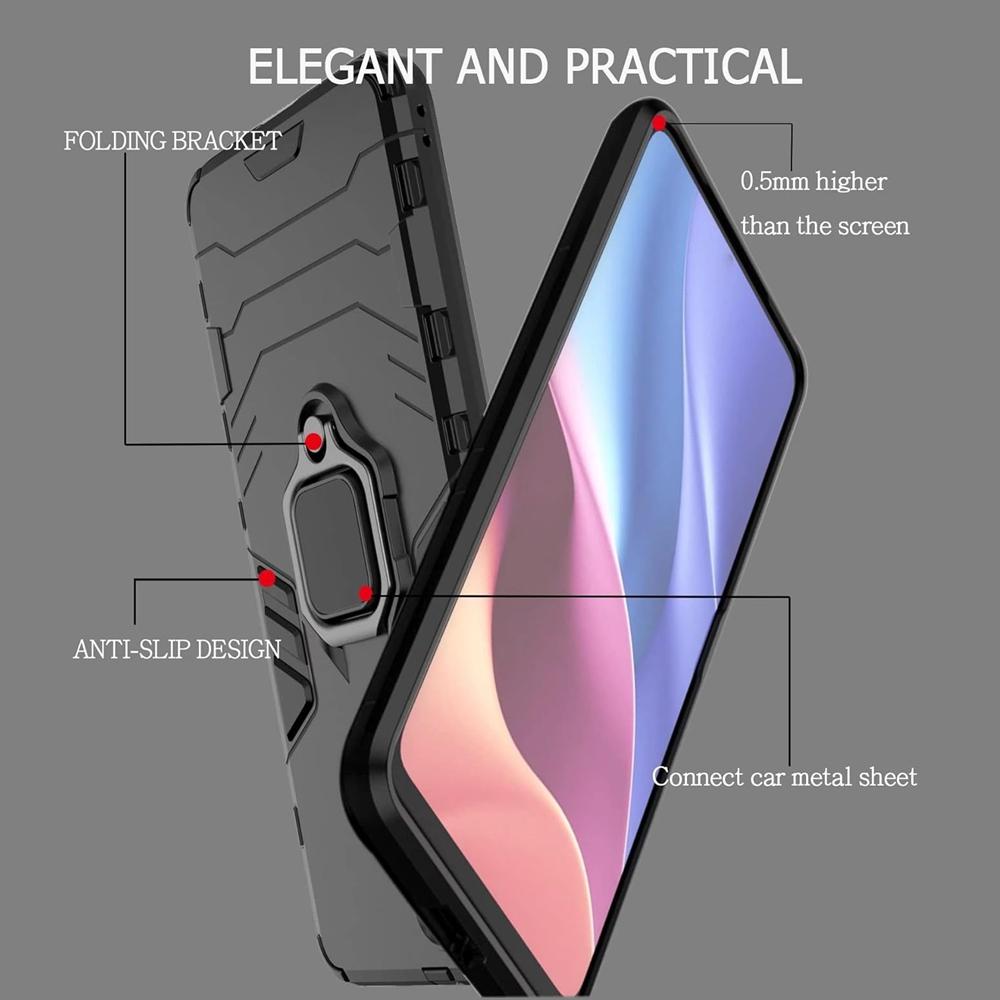 Kickstand Case For Honor X9c Smart X9b Magic 7 Lite Cover With Ring Stand Magnetic Bracket Shell Fundas Coque