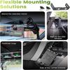 Adjustable Two-Way Radio Mount Bracket Vehicle Holder for Walkie Talkie Devices