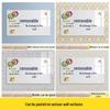 Removable Magnetic Whiteboard Sticker for Office and Kids - No Wall Damage, Suitable for Home or Glass Surfaces
