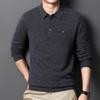 Tommy Men's Knit Wool Sweater, Lapel Polo - Spring/Autumn Casual for All Ages