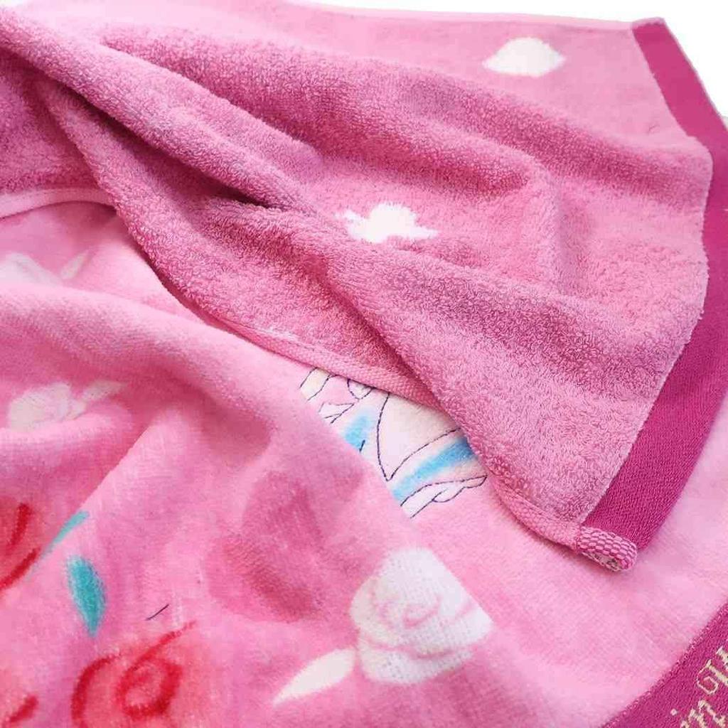 Marushin Face Disney Alice in Wonderland Water Available in Two 34 x 80 cm Towel, Wonder, Cotton, Antibacterial, Odor-Resistant, Embroidered, Sizes,