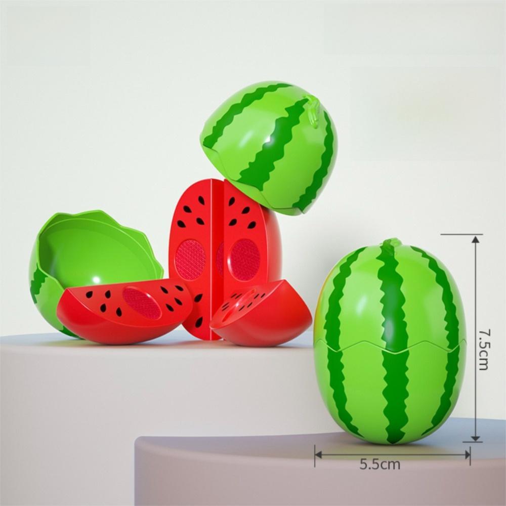 

Role Play Simulated Vegetable Toy Simulated Food Kids Kitchen Toy Cooking Accessories watermelon