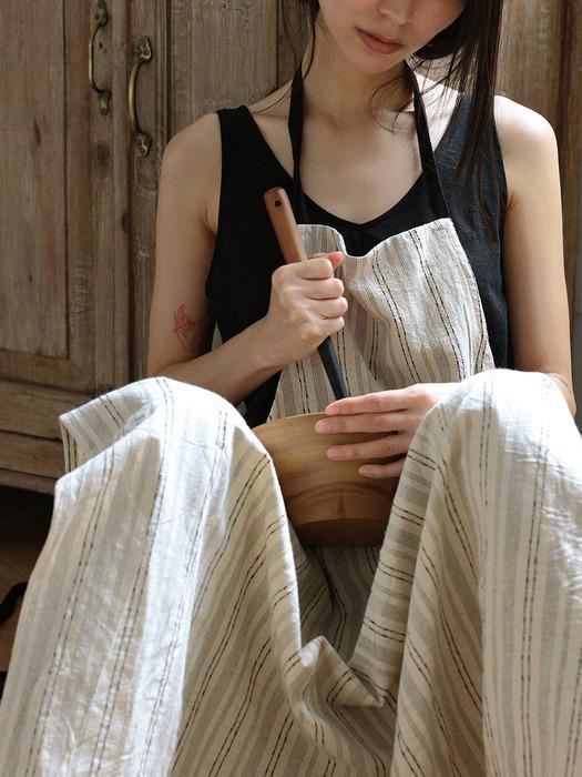 LOVE Noah apron - beige beige
