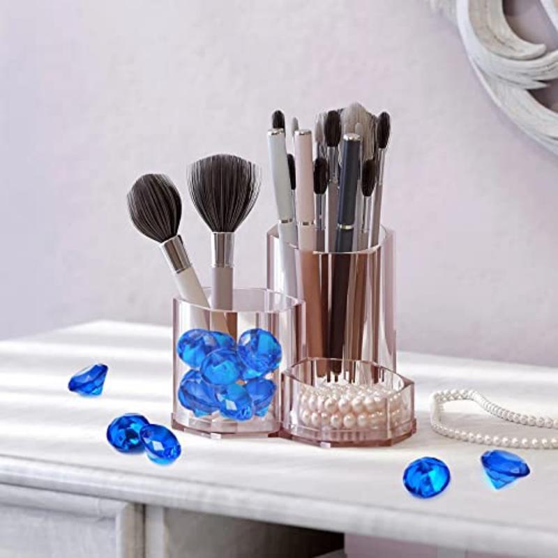 100 st Klara Akryldiamanter 25 mm Bröllopsbordsströssel Ädelstenar Konfetti för Vasfyllning, Blomsterdekoration, Dekorationer för Möhippa, Mittpunkter för Hemmet