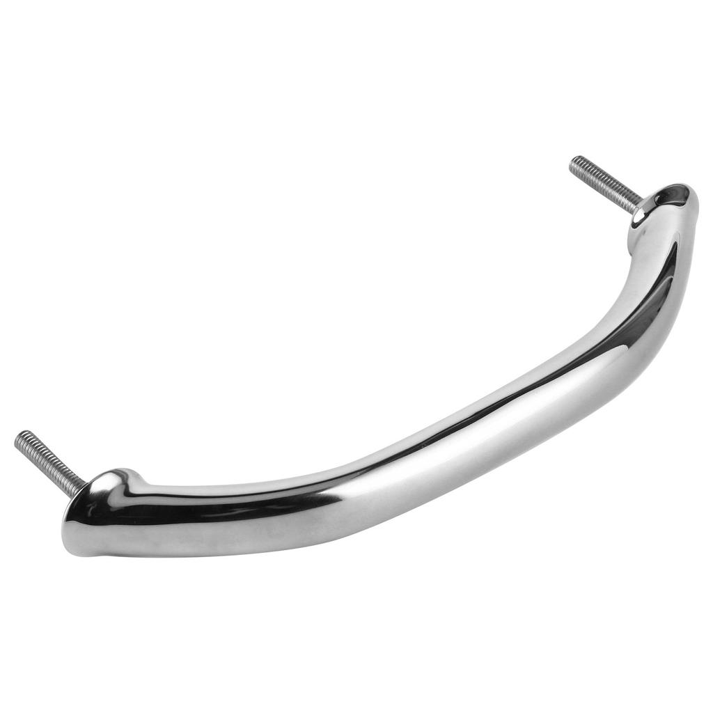Barra de apoio para porta de barco marinho, corrimão oval de aço inoxidável, para escotilha, deck 220 mm