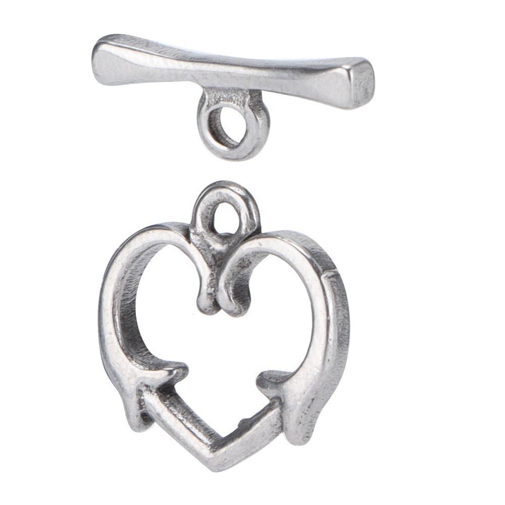 20pcs Stainless Steel Toggle Clasps T-Bar Design Jewelry Accessory Toggle Closure Handmade Jewelry
