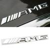3D Alloy Logo AMG Emblem Letters Car Trunk Badge For Mercedes Benz W204 W205 W176 W177 W212 W213 AMG Sticker Accessories
