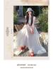 Petite Women's French-Style White Sleeveless Fairy Dress - Summer 2025 Collection