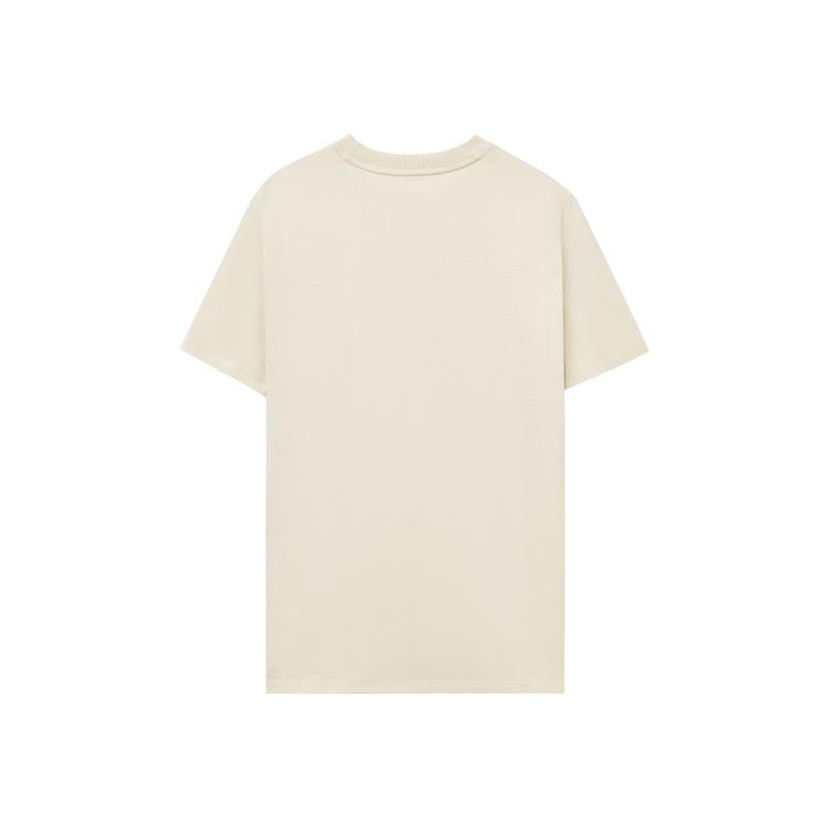 Skechers Sports League Series Pullover Round Neck Fashion Versatile Short Sleeve T-Shirt Unisex Tops White L224U182-0074
