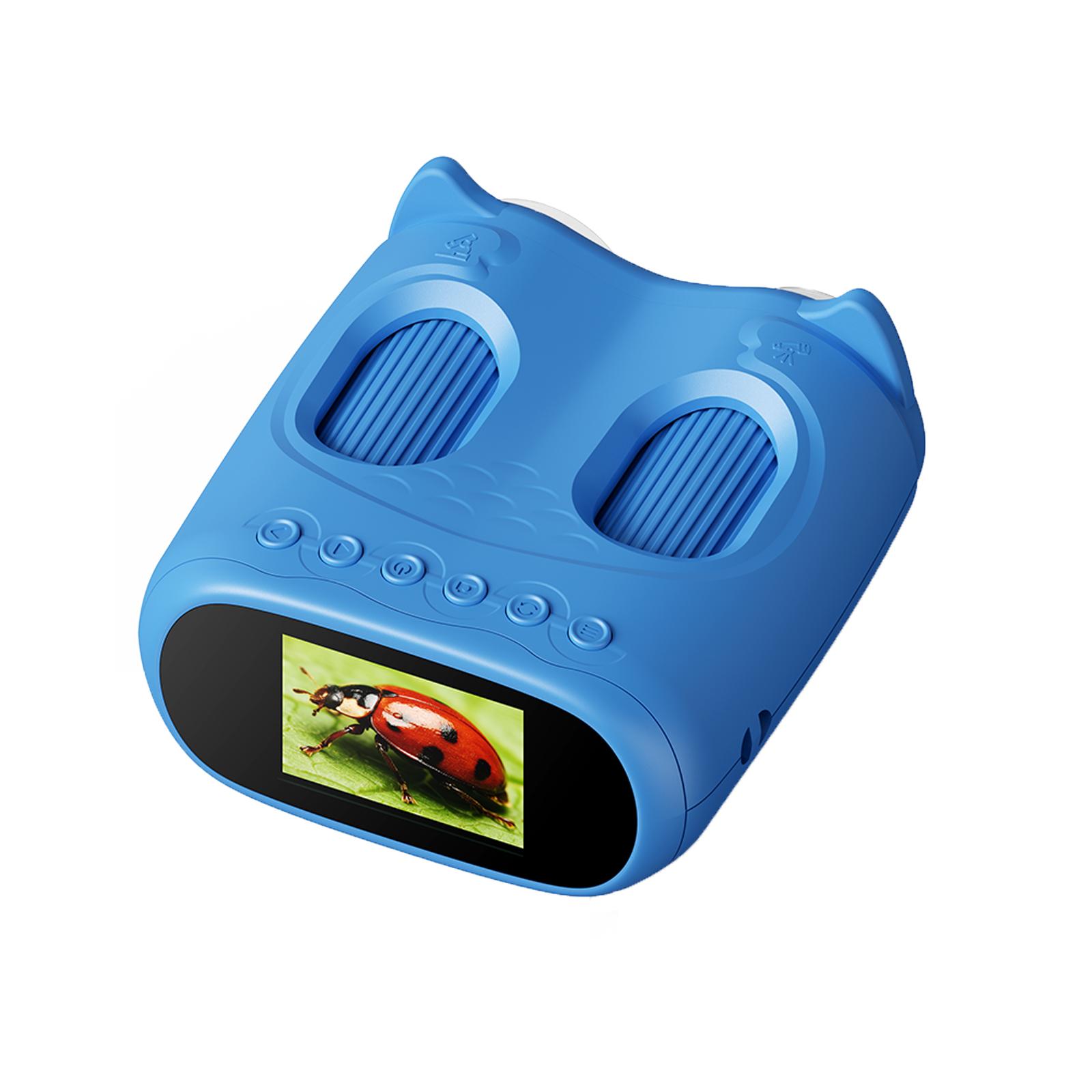 

2 In 1 Children s Telescope, Outdoor Educational And Intellectual Toy, With High Definition Photo And Video Recording Capabilities. One Size синій